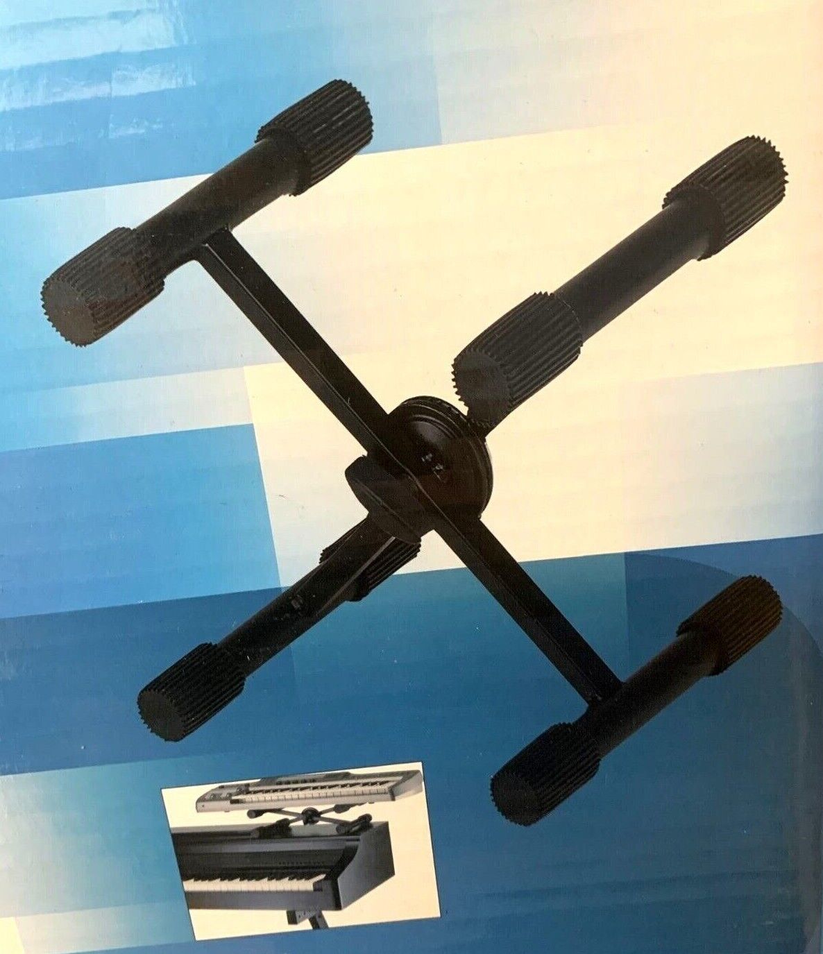 Quiklok QL-322 Monitor X-Stand Praktischer Tisch-X-Stand