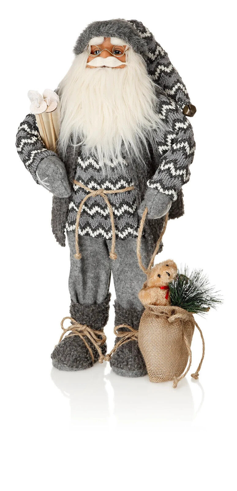 Deko-Weihnachtsmann "Göran", 60 cm Wohnungs Deko Wihnachtsdeko Advent Dekoration