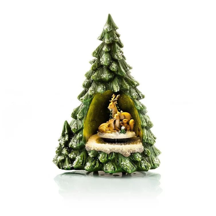 Spieluhr "Tannenbaum" mit Beleuchtung LED Weihnachtsdeko Weihnachtsbeleuchtung