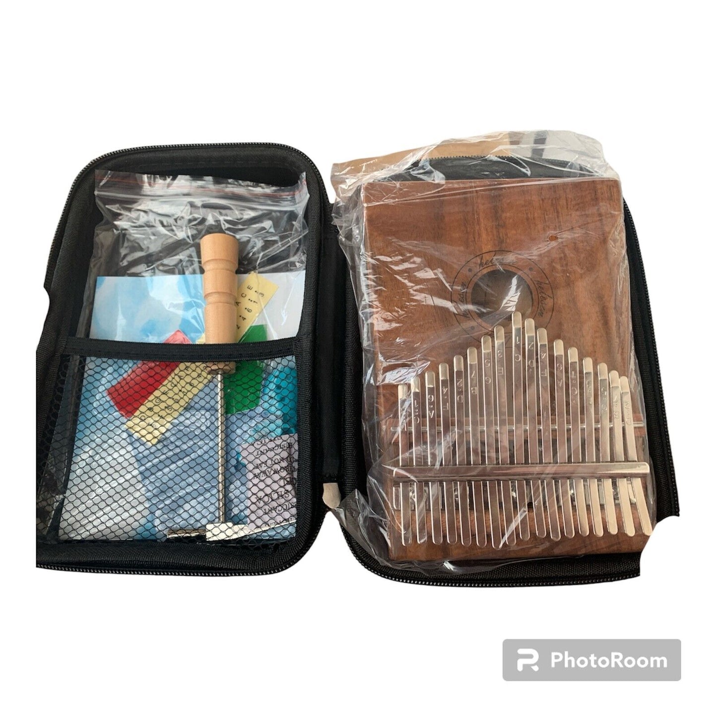 Kalimba 17 Schlüssel, Daumenklavier Kalimba Thumb Piano Finger Solide Kalimba In
