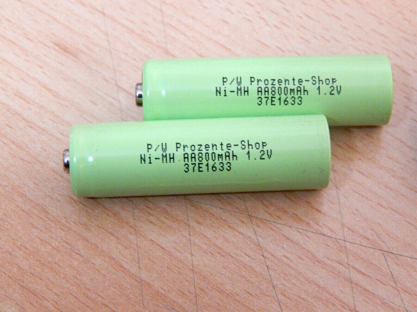 2x Akku Mignon AA Ni-MH 800mAh 1,2V / Für SOLAR-Leuchten Lampen LED Telefon