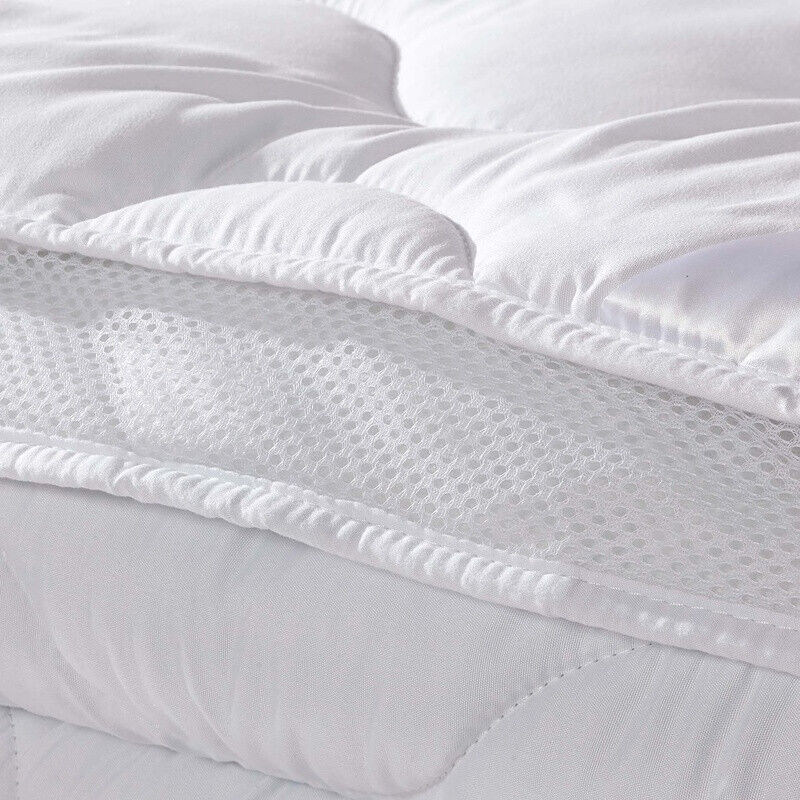 Orbisana Duo-Topper, 140x200cm Bett Topper Schlafen in Weiß