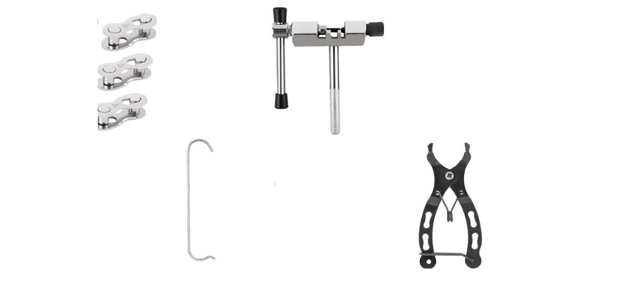 Fahrradkette - 6/7/8 Fach Fahrrad Kette 1/2 x 3/32 Inch 116 Glieder, f