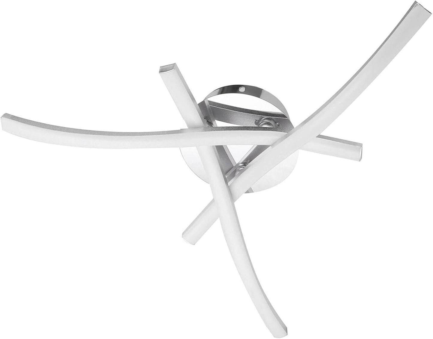 Hyuduo Leuchten LED-Deckenleuchte, Gewellte Deckenleuchte für Wohnzimmer, Schlaf