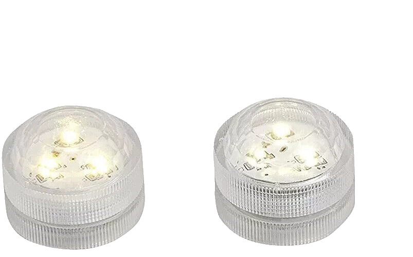 LED-Teelichter Classic, wasserdicht, 12er-Set Lichtfarbe