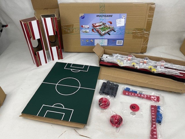 Multigame Flip-XM 2in1 Kicker Tisch Fußball und Hockey (B-Ware)
