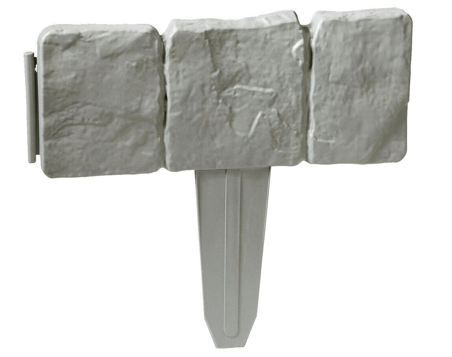 Beetbegrenzung in Stein-Optik 10 Stk. Beetabgrenzung "Steine" Optik Garten Deko