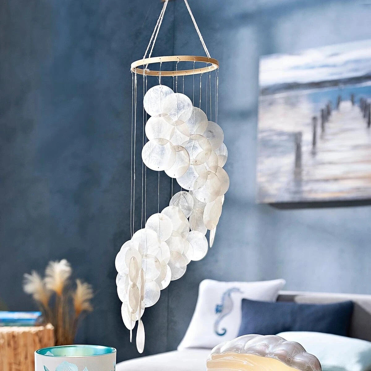 Windspiel "Capiz" 90cm