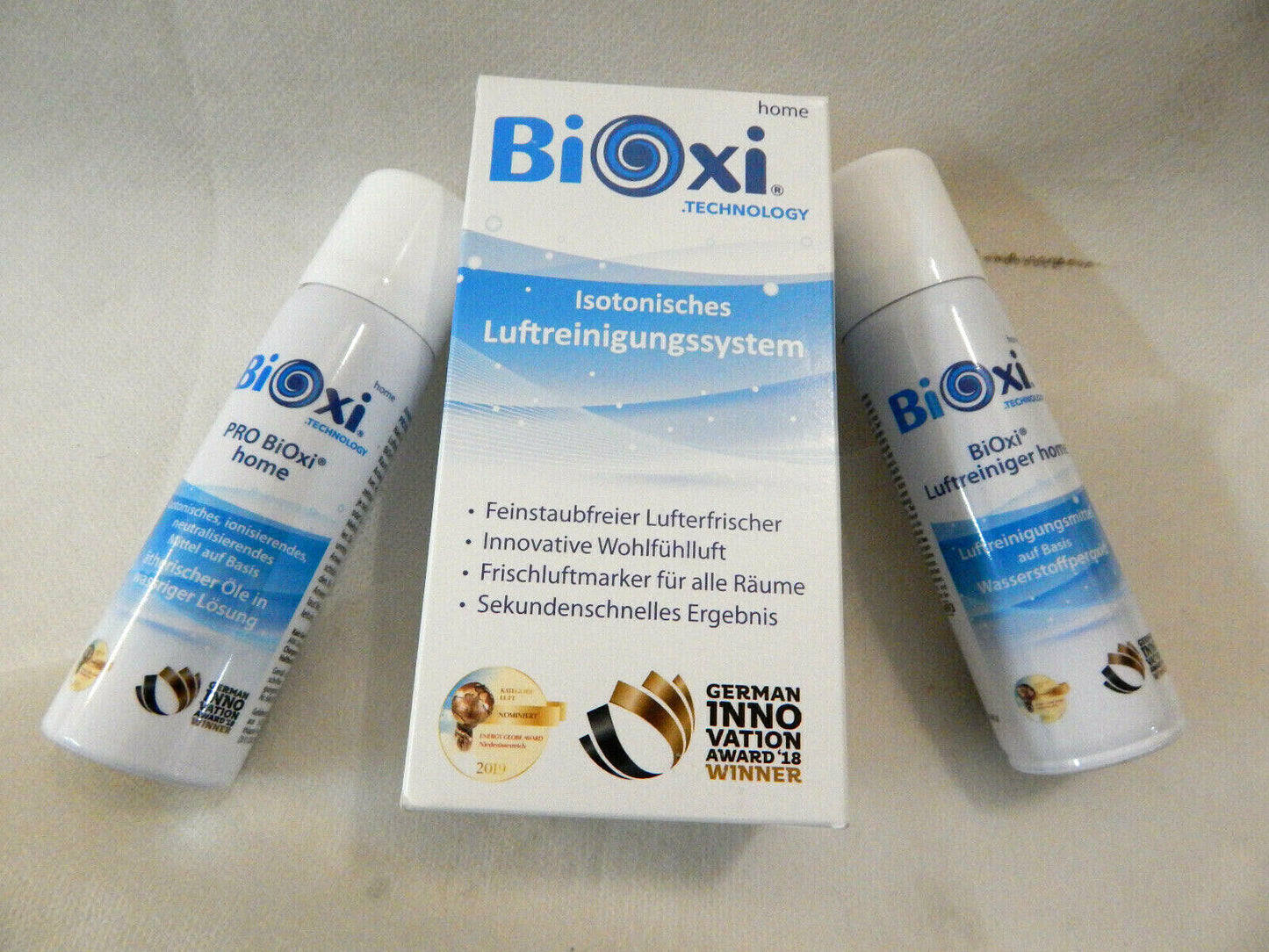 2 mal BiOxi Luftreinigungssystem Geruchsentferner Lufterfrischer