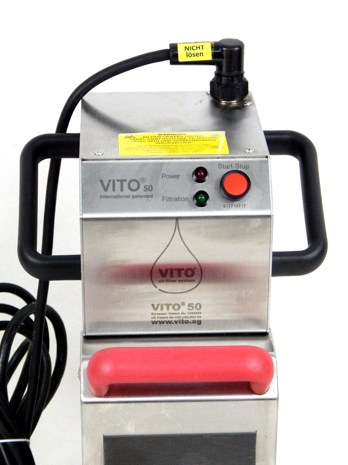 Vito 50 Frittierölfilter Fettreiniger Ölreiniger Speiseöl Umwälzpumpe Filter