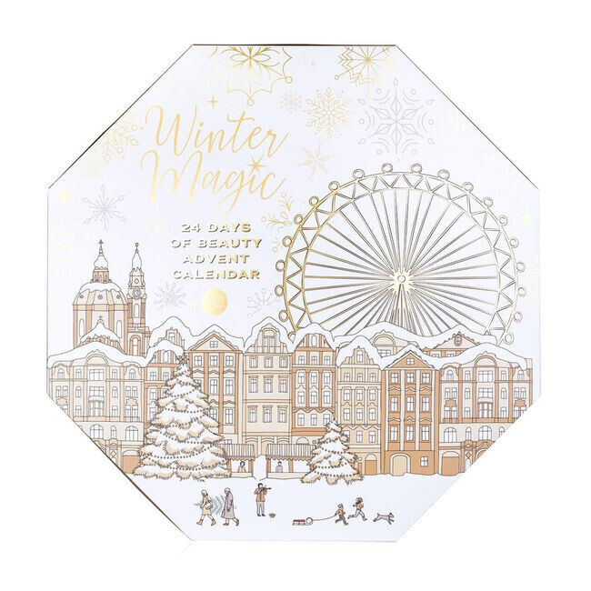 Adventskalender Wellness WINTER Magic Beauty Adventkalender Deko Kalender