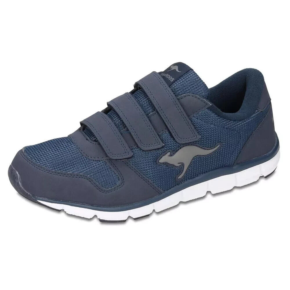 KangaROOS 7643A Sneaker Lauf- und Walking Klettschuh blau Gr. 42