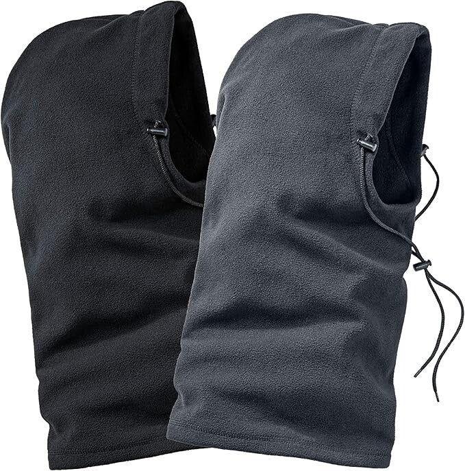 Orbisana Fleece Balaclava - Set of 2, black