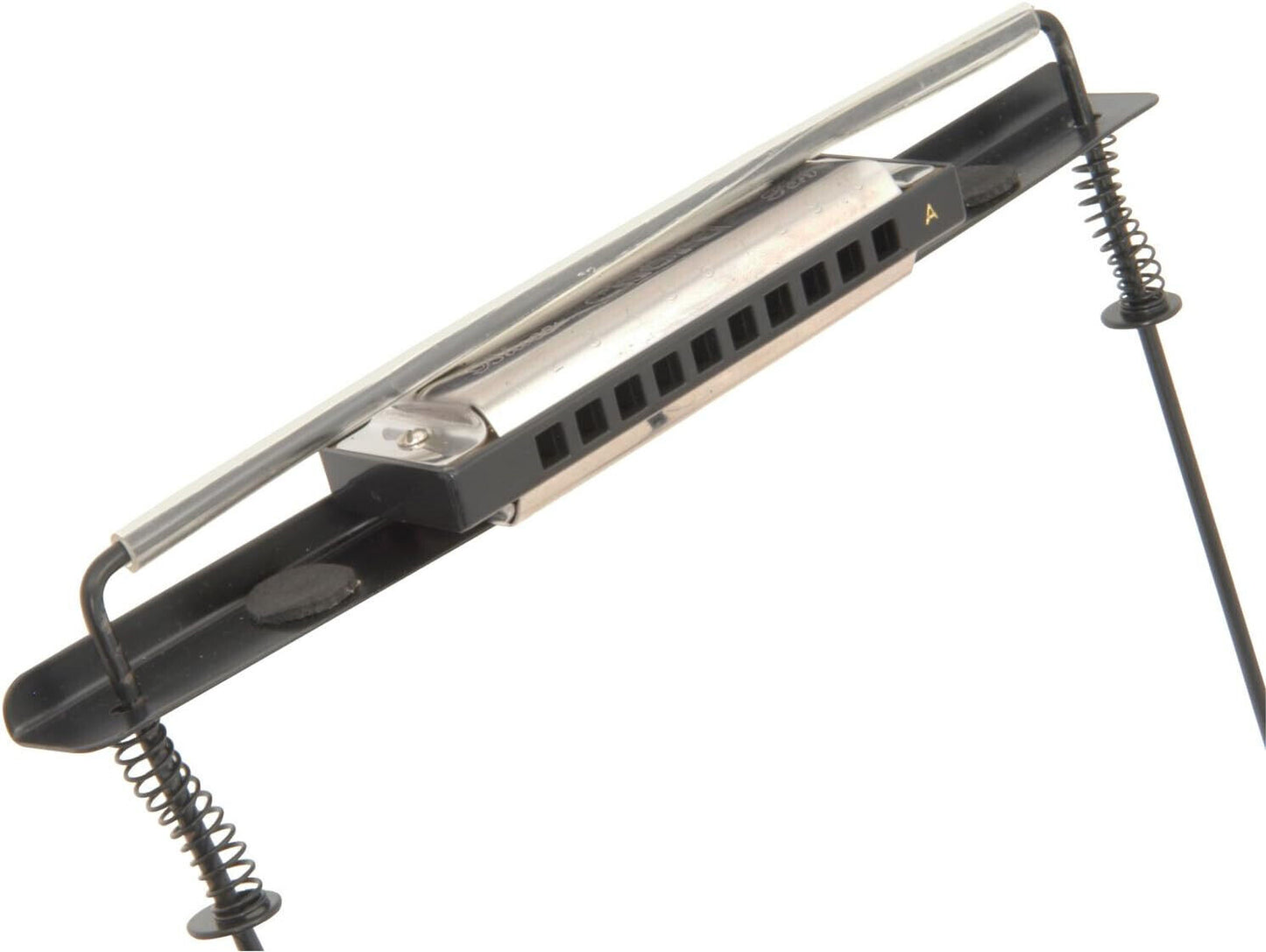 Harmonica Holder Musik Instrumenten Halter Mundharmonica Halter in Schwarz