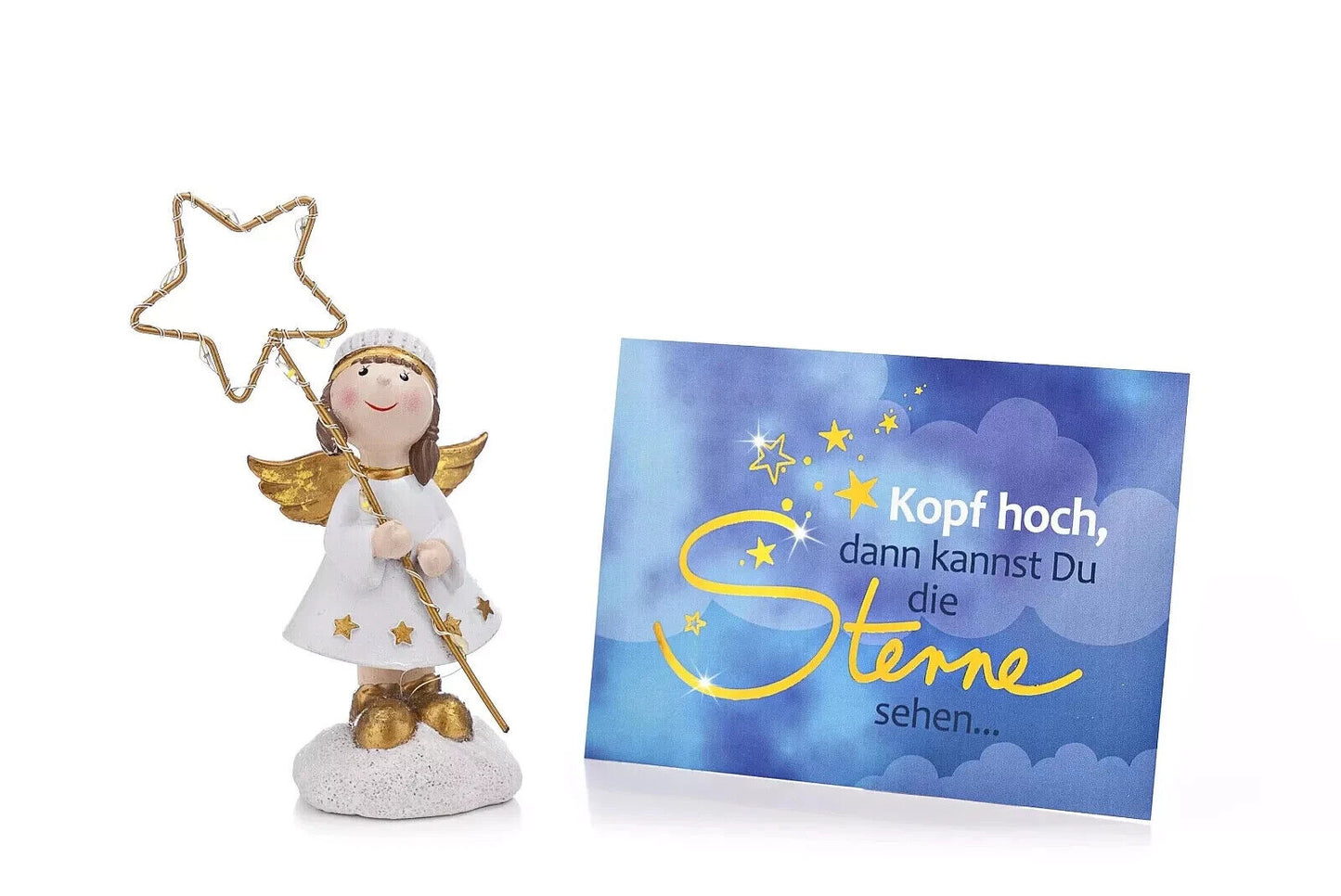 LED-Geschenkset Mutmach-Engel Chiara Geschenk Deko Wohnungs Dekoration