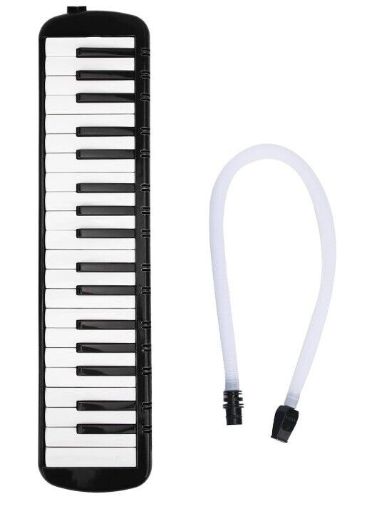 Melodica 37-Tasten-Tastatur-Blasmusikinstrument mit Koffer