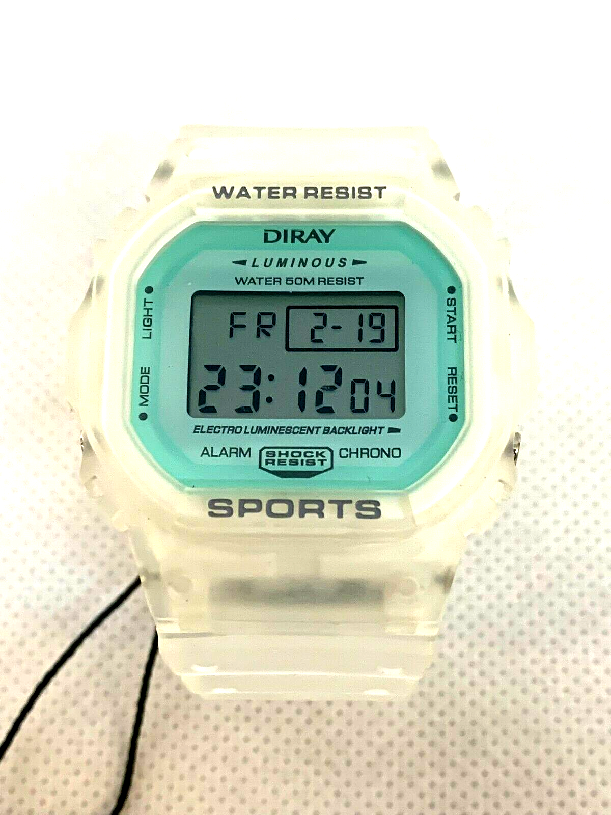 DIRAY Unisex Digitale Sportuhr Outdoor Wasserdicht Digitaluhren