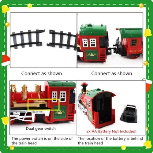 Classic Train Weihnachtsspielzeug Elektrischer Zug