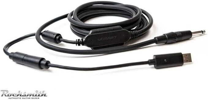 Ubi Soft Rocksmith Real Tone Kabel – Offizielles USB-Gitarrenkabel für Rocksmith