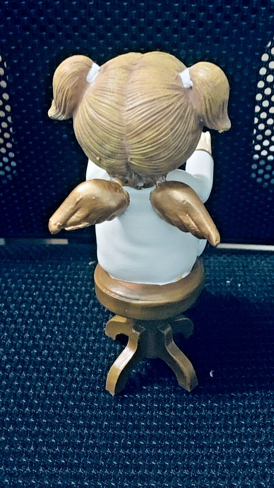 LED-Spieluhr Engel am Piano Weihnachts-Deko Stille Nacht Wohnungsdeko Dekoratio