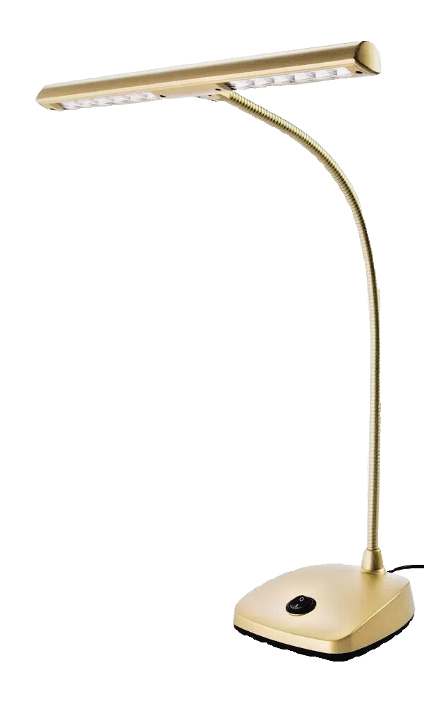 König & Meyer 12297 LED Pianoleuchte Gold