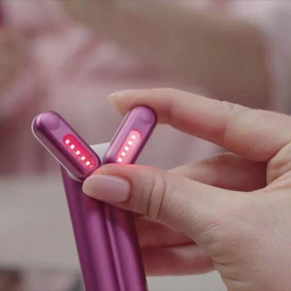 Mikrostrom-Gesichtsmassagegerät mit Schallvibration DermaWav 4in1