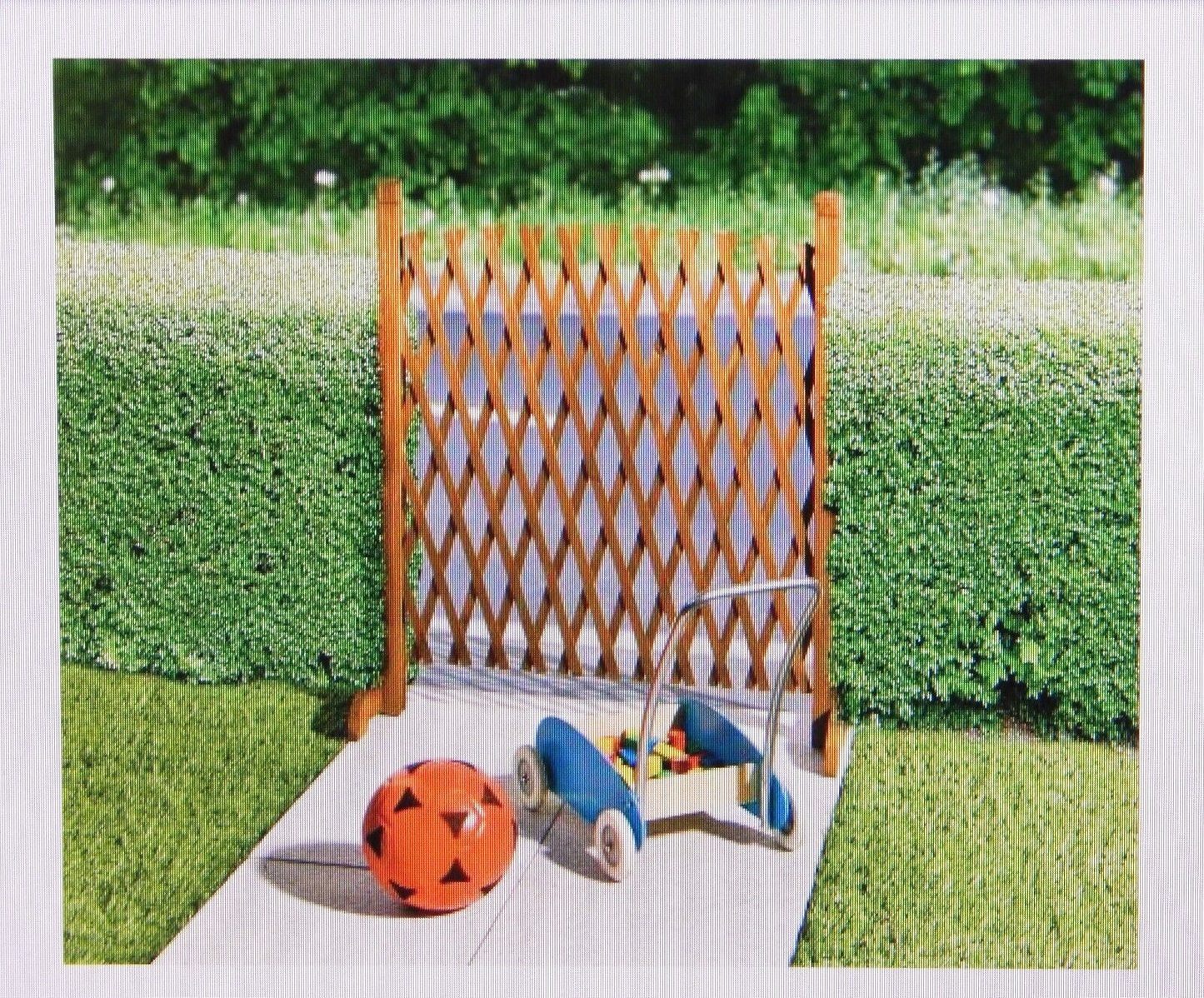 Sicherheitswand Vario Du bleibst drin, du bleibst draußen Rankhilfe für Rosen