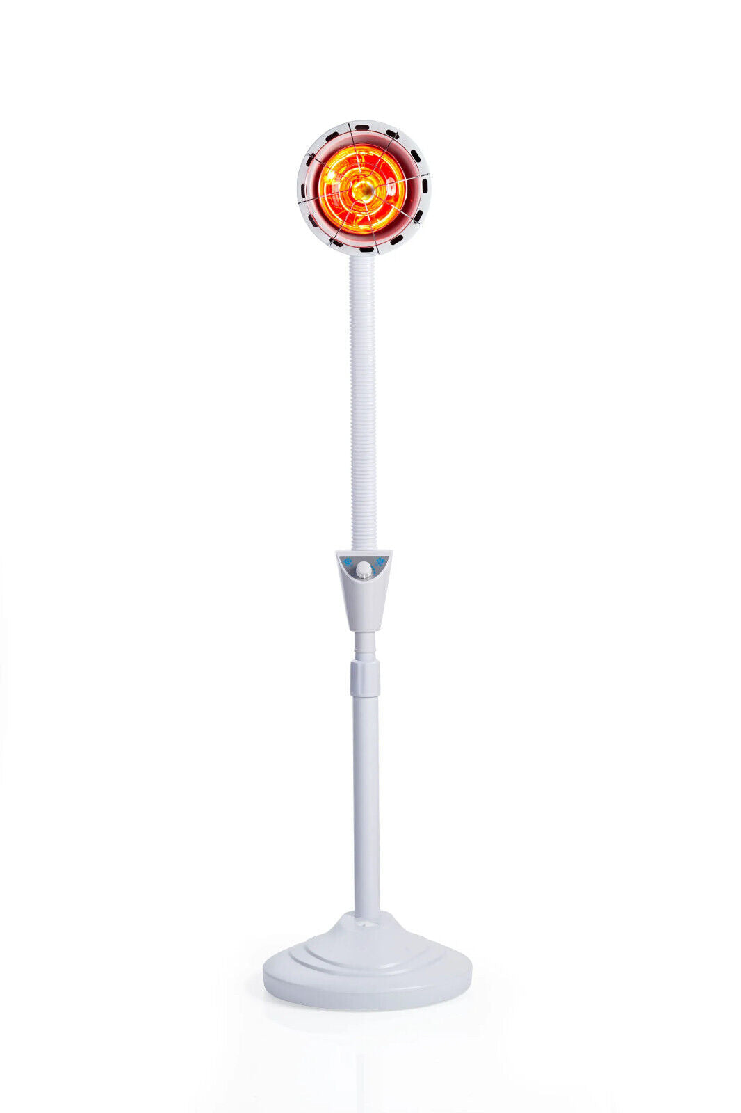 Orbisana Infrarotlampe mit Standfuß 152cm hoch in Weiß