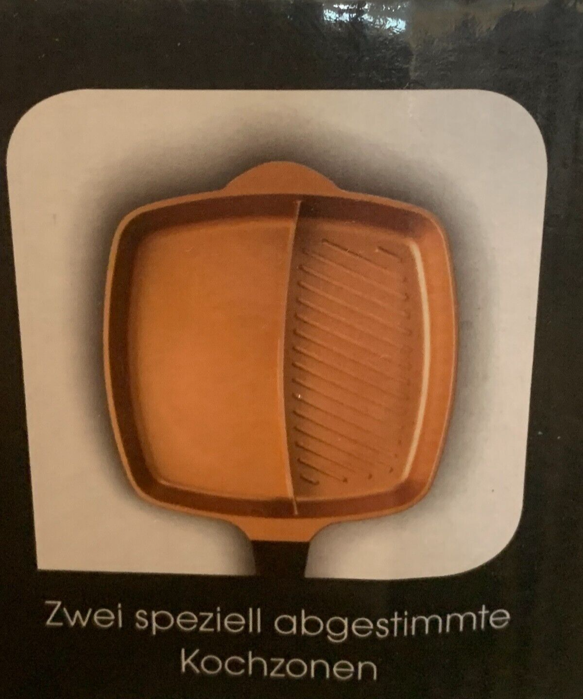 Livington Black Twin Pan 30cm Pfanne Bratpfanne Grillpfanne für Ceran, Induktion