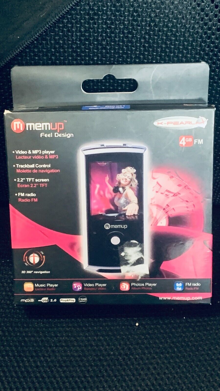 Memup MP4 K-Pearl 4GB