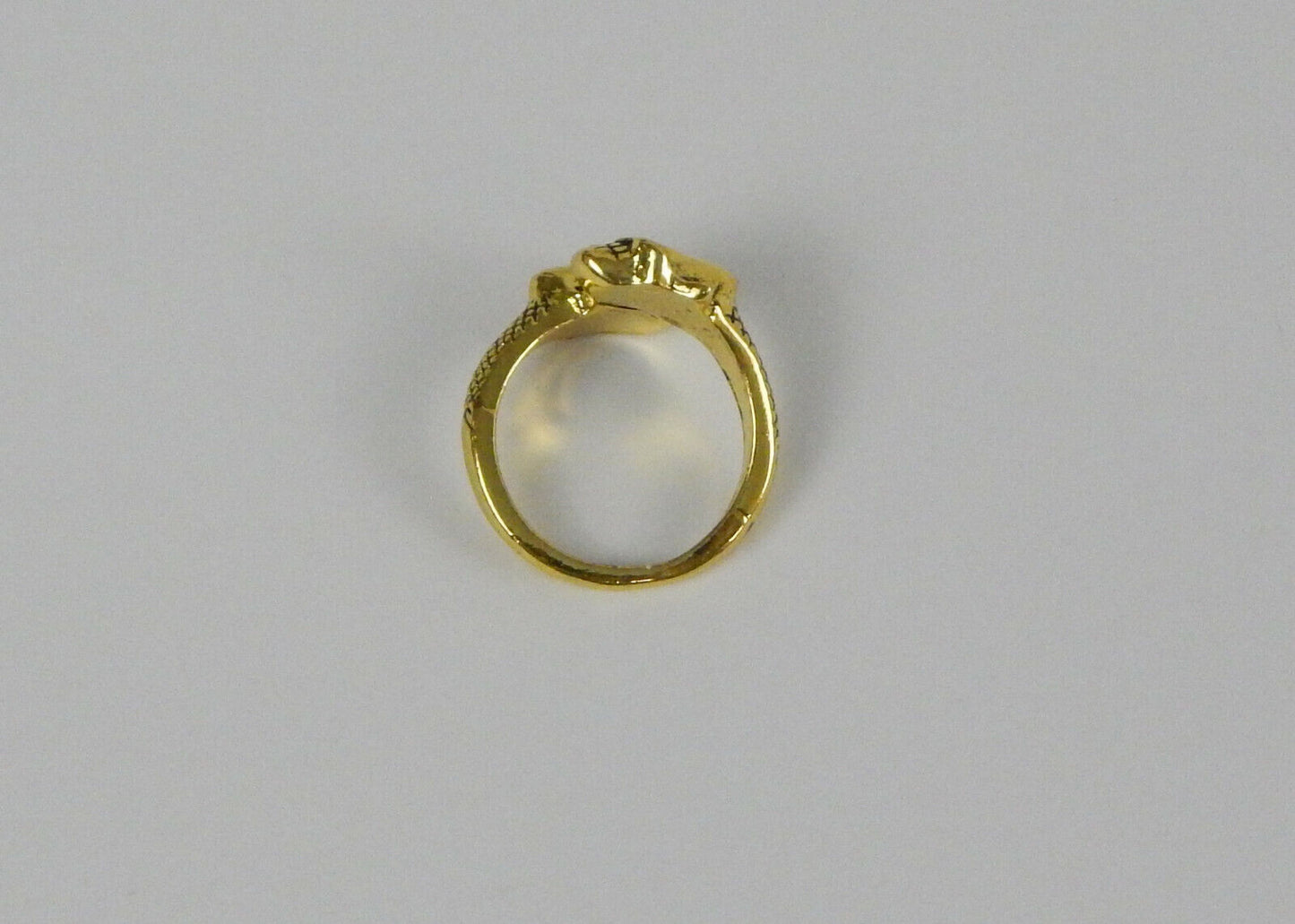 Magie Ring aus Edelstahl Damenring Herrenring mit Drachenmotiv Größenverstellbar