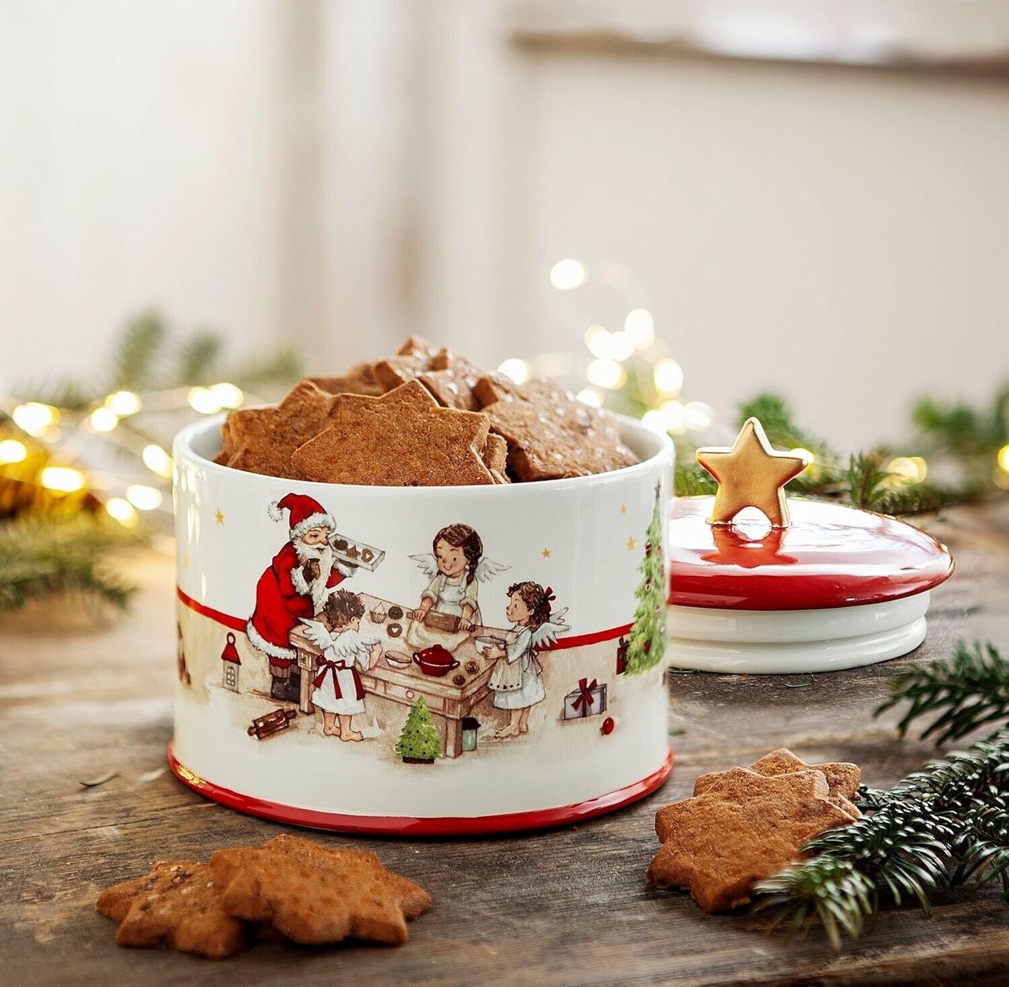 Plätzchendose Weihnachtsbäckerei