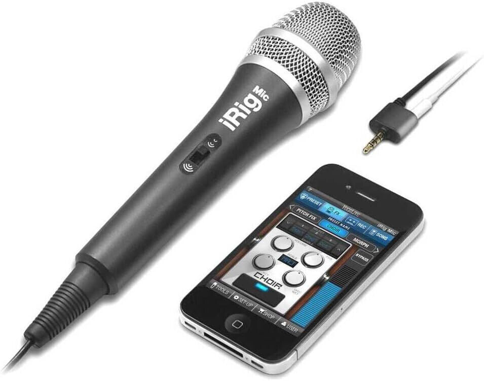 iRig Mic Handheld Handymikrofon Übertragungsart (Details):Kabelgebunden inkl. Cl