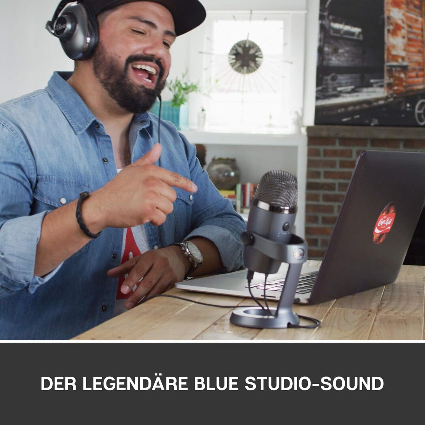 Blue Yeti Nano Premium USB-Mikrofon für Aufnahmen, Streaming, Gaming, Podcasting