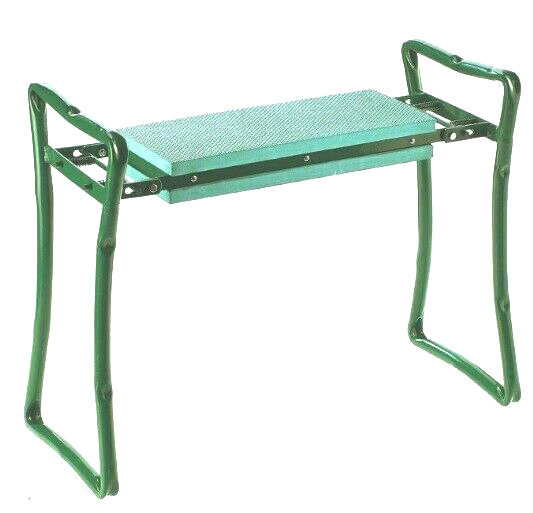 Knie-und Gartenbank grün OutdoorArbeit Werkstatt praktisch