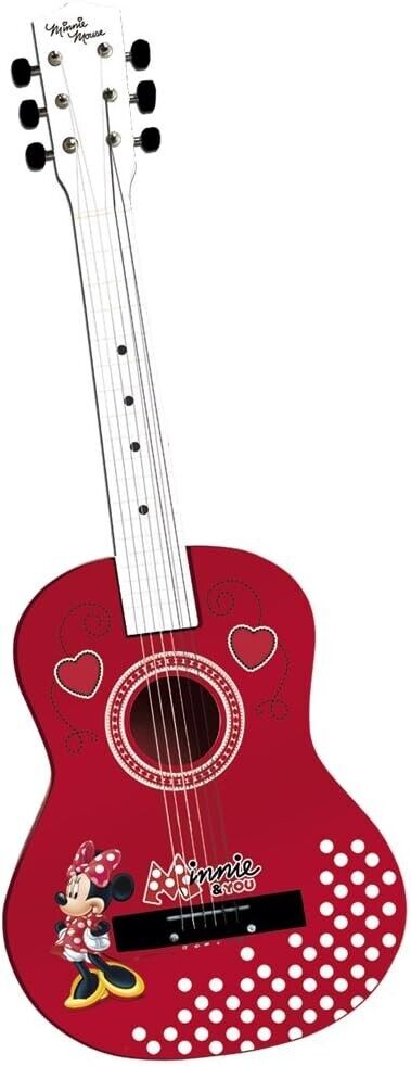 Reig 5255 Minnie and You Holzgitarre mit 6 Saiten