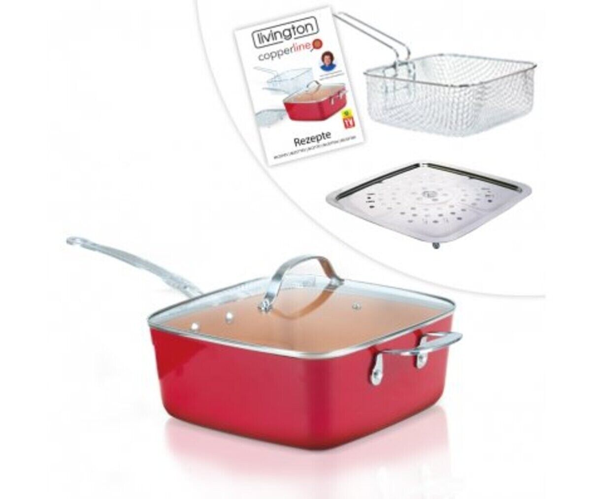 Livington Copperline Eckpfanne