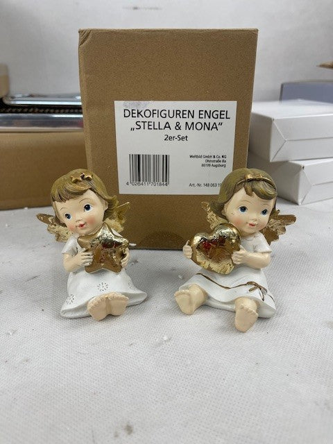 Dekofiguren Engel "Stella & Mona"