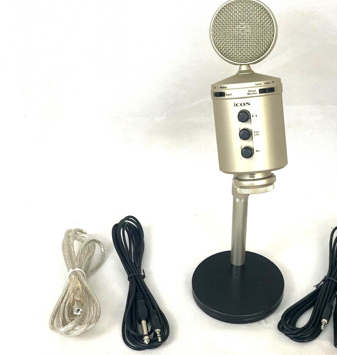 ICON U24 USB Kondensator-Mikrofon