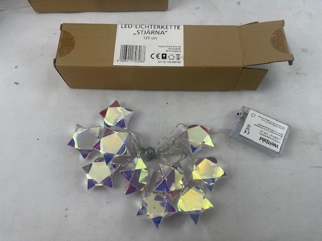 LED-Lichterkette "STJÄRNA" 135cm