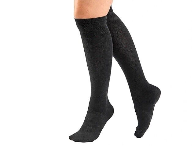 Reisekniestrümpfe,2 Paar, (Größe: 35/38) Stufenloser Kompressionsverlauf
