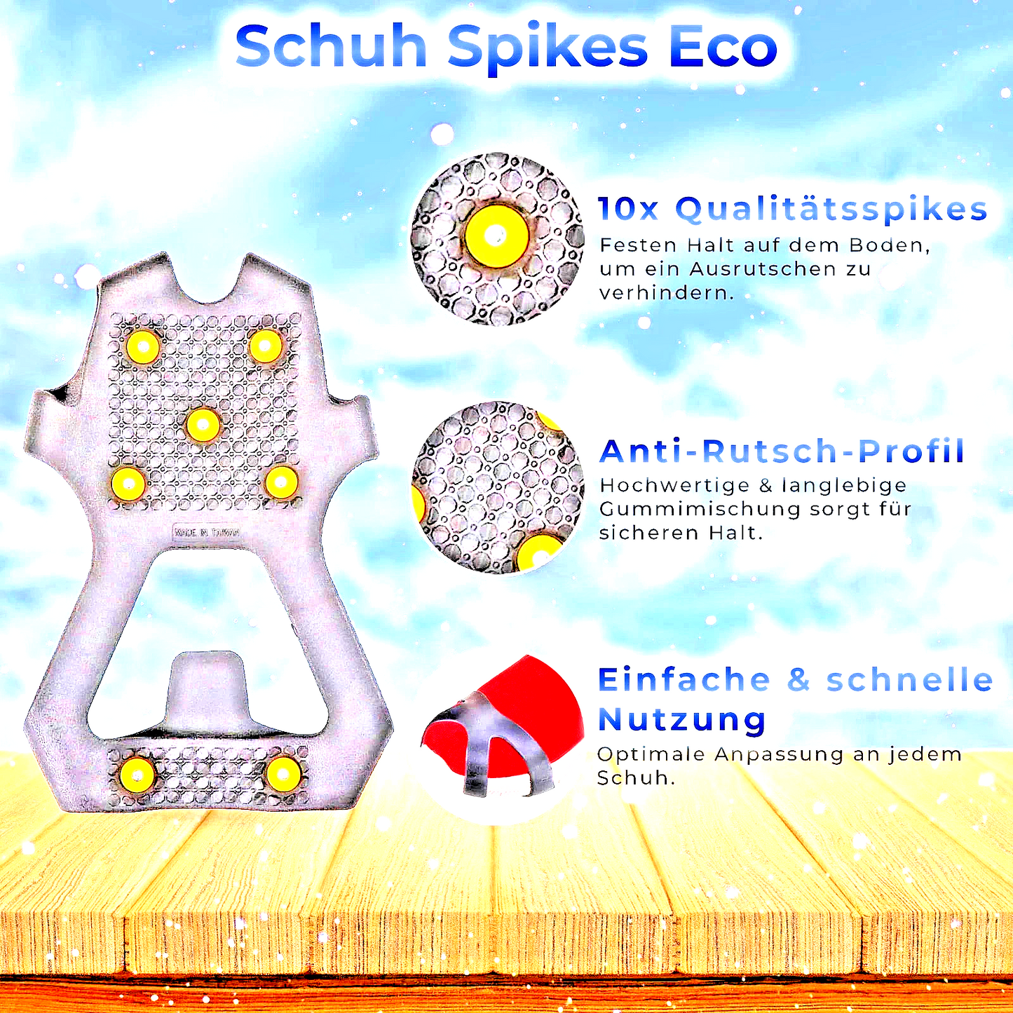 Anti Rutsch Schuhspikes