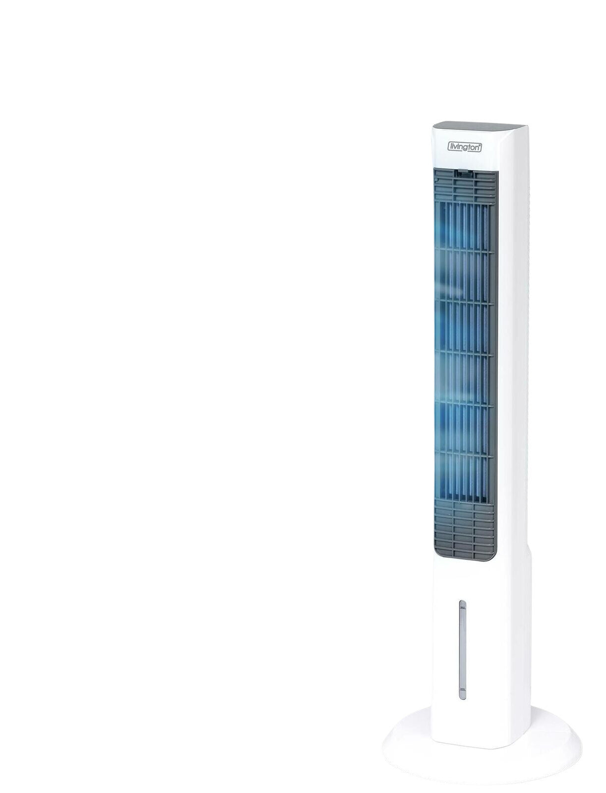 Livington CHILLTower Standventilator mit Kühlungs-Power - Weiß