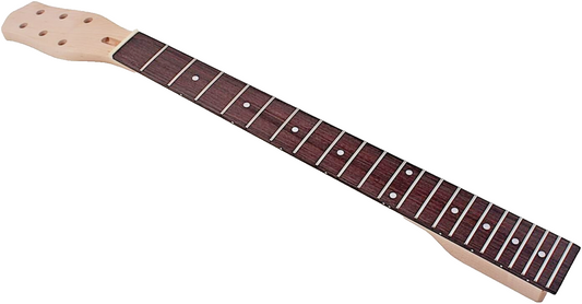 addgo E-Gitarrenhals 6 Saiten Hals Ahornholz Gitarrenhals 22 Bünde Lack Gitarren