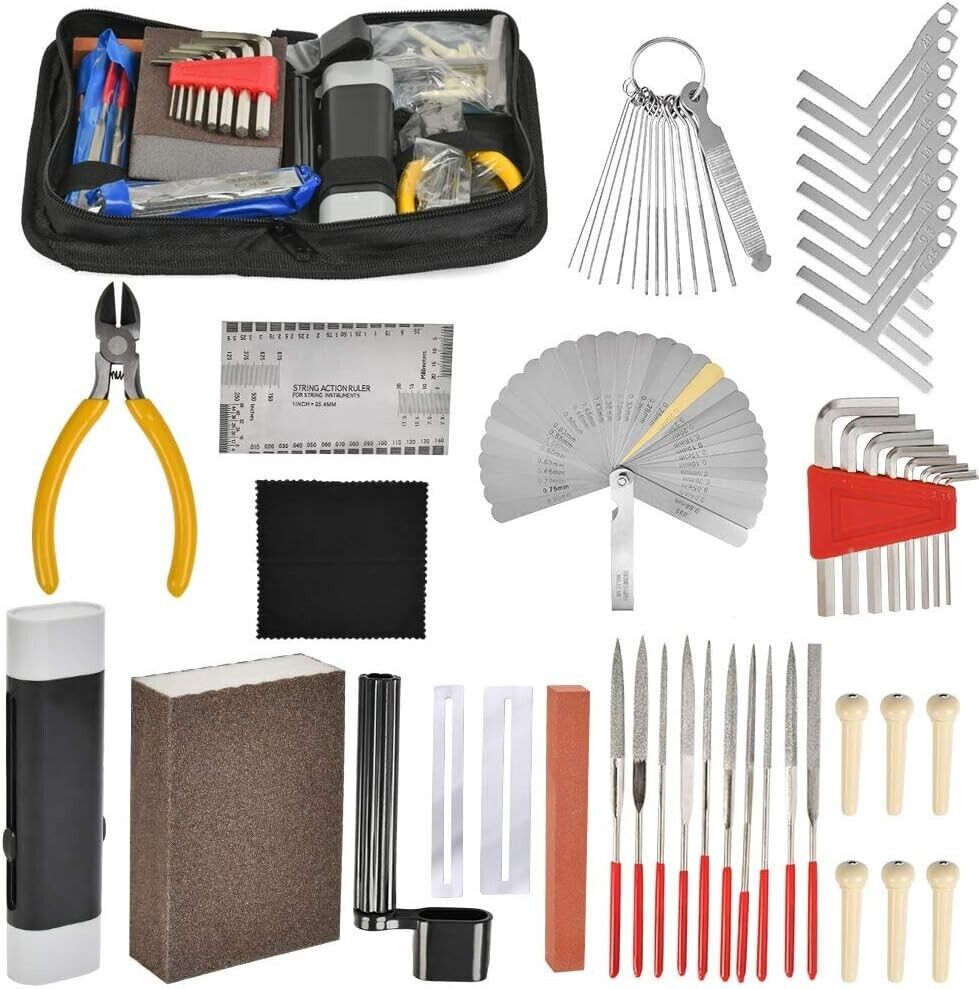 YANSHON Gitarren Pflegeset, Gitarren-Reinigungs- und Pflegeset, Konfiguration Re