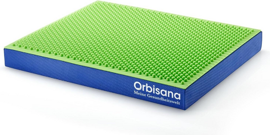 Orbisana Balance Pad "Akupressur"- 2-in-1 Fitnesspad - Glatt And Akkupressurnopp