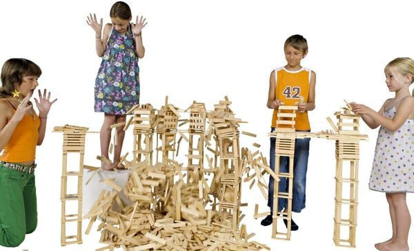 KAPLA Holzbaukasten - 280 Stück (6801)