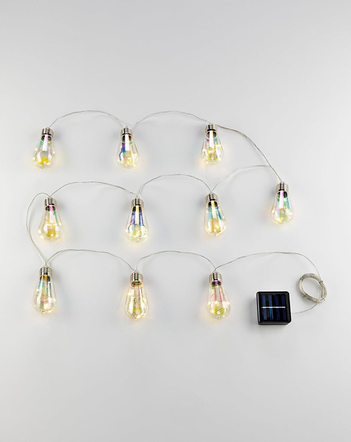 Solar-Lichterkette Luce, 50 LEDs, Länge Lichterkette 180 cm + 200 cm Zuleitung