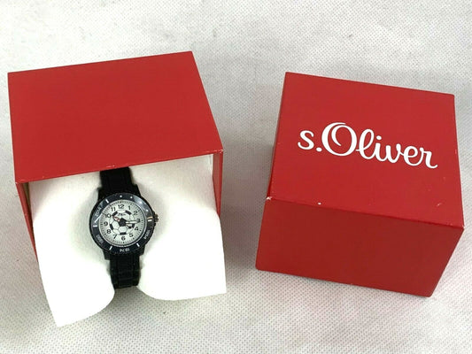 s.Oliver Silikonband schwarz SO-3525-PQ