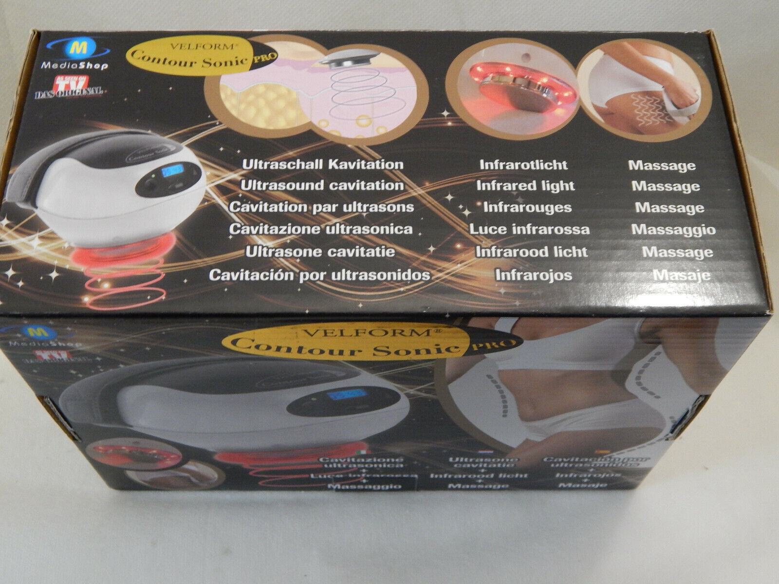 Velform Contour Sonic pro – Ultraschall Massage Infarot  Inkl. Diätplan